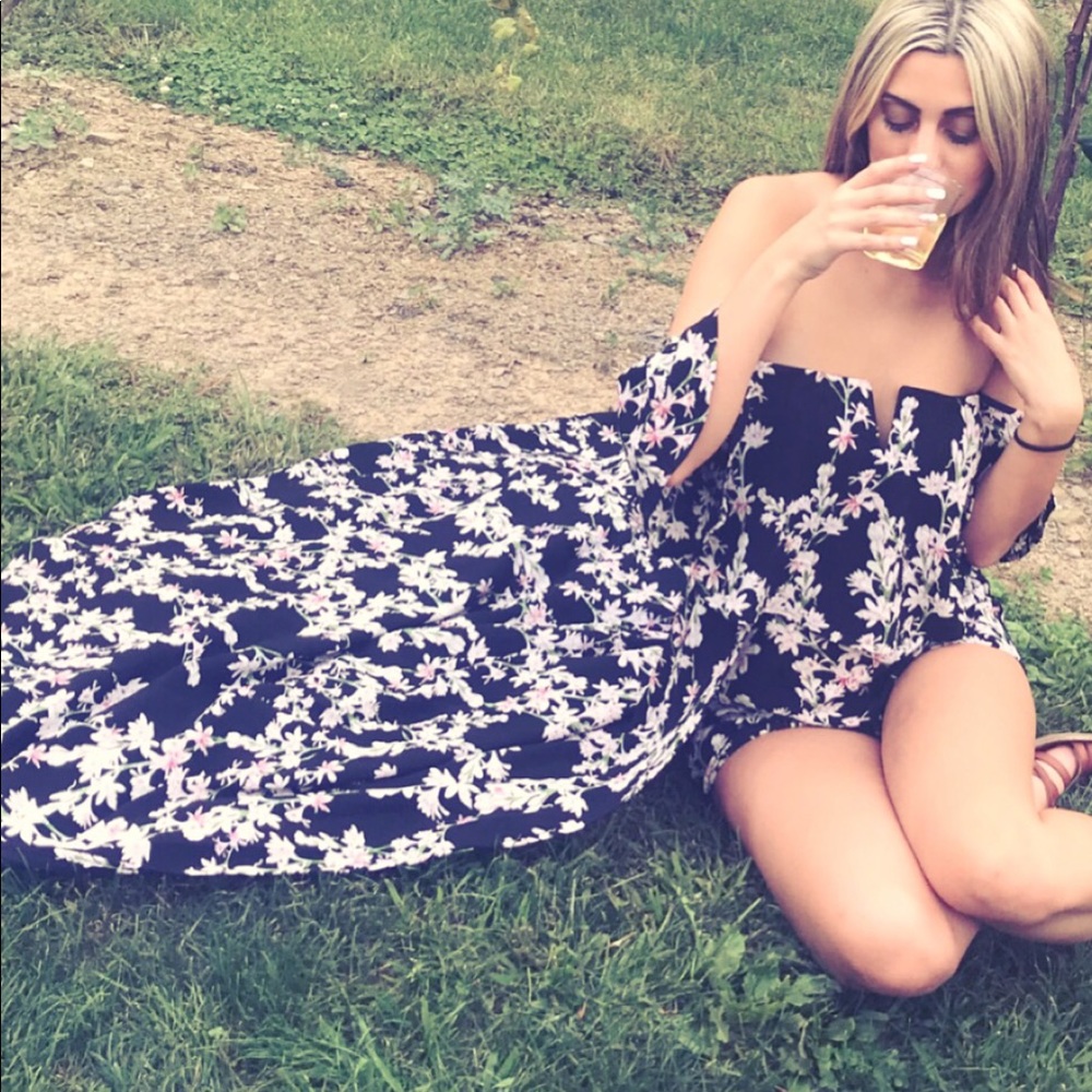 Floral romper